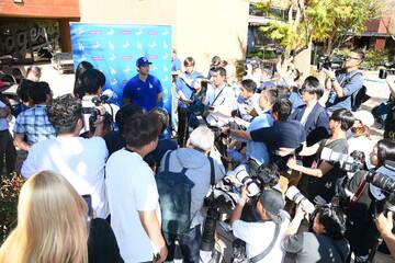 大谷翔平の〝結婚会見〟には多くのメディアが詰めかけた