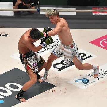  皇治に完勝した那須川天心。もはやキック界に敵はいない