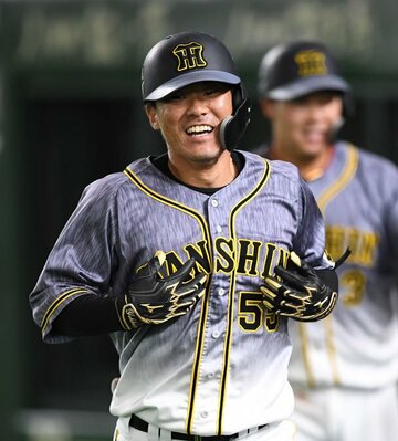  ２本塁打の後、２敬遠の陽川
