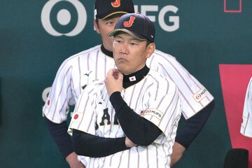 緊迫した試合を何とかものにした侍ジャパン・井端監督