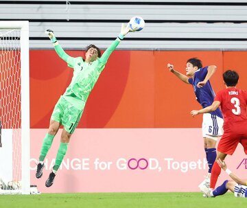 ゴールを守り切ったGKピサノ
