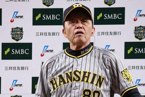阪神・岡田監督の優勝インタビュー〝途中打ち切り〟に虎党怒り「中継