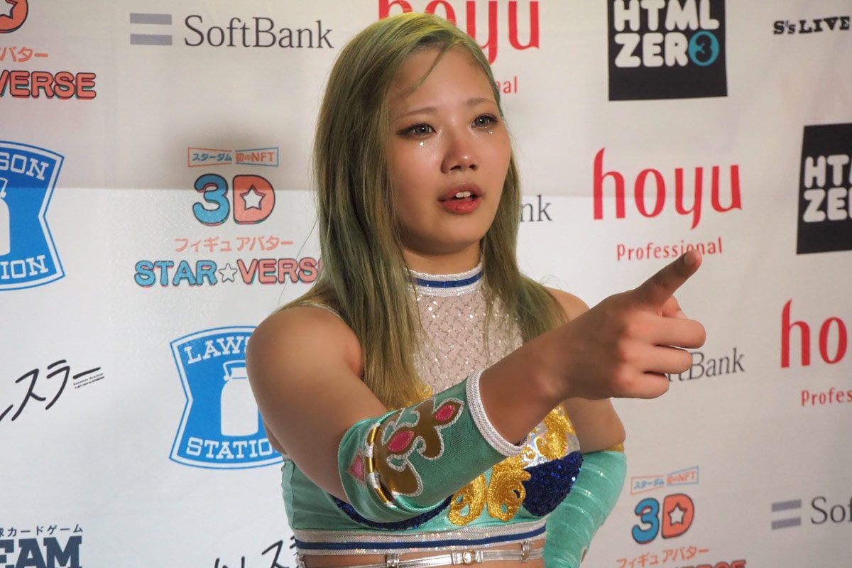 スターダム】天咲光由 レディ・Cとの元QQ対決制し5☆STAR初