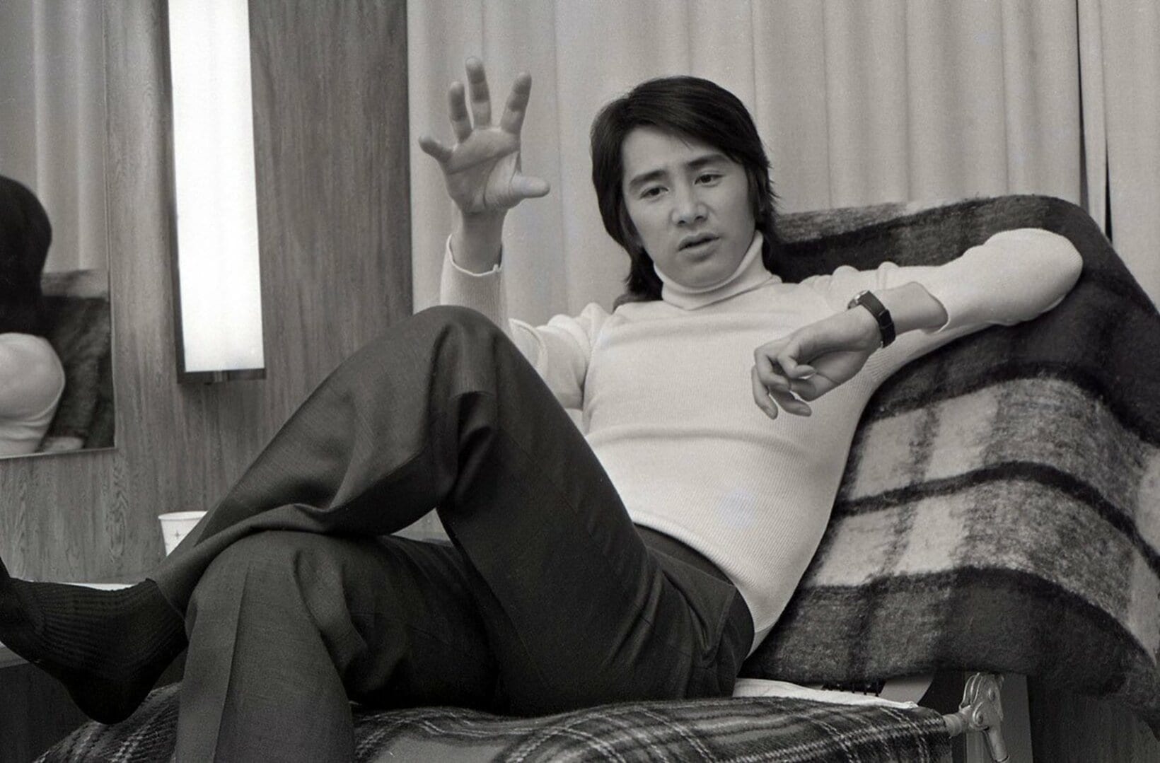 若かりし日の田村正和さん（1976年）