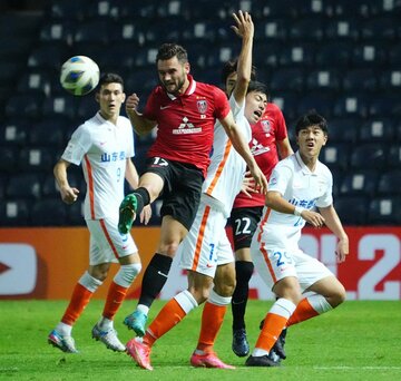  浦和レッズに大敗した山東（ロイター）