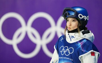 モデルとしても活躍する美貌を誇る中国代表の谷愛凌（ロイター）