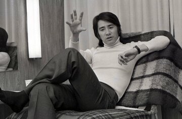 若かりし日の田村正和さん（1976年）