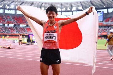 優勝した山下一貴