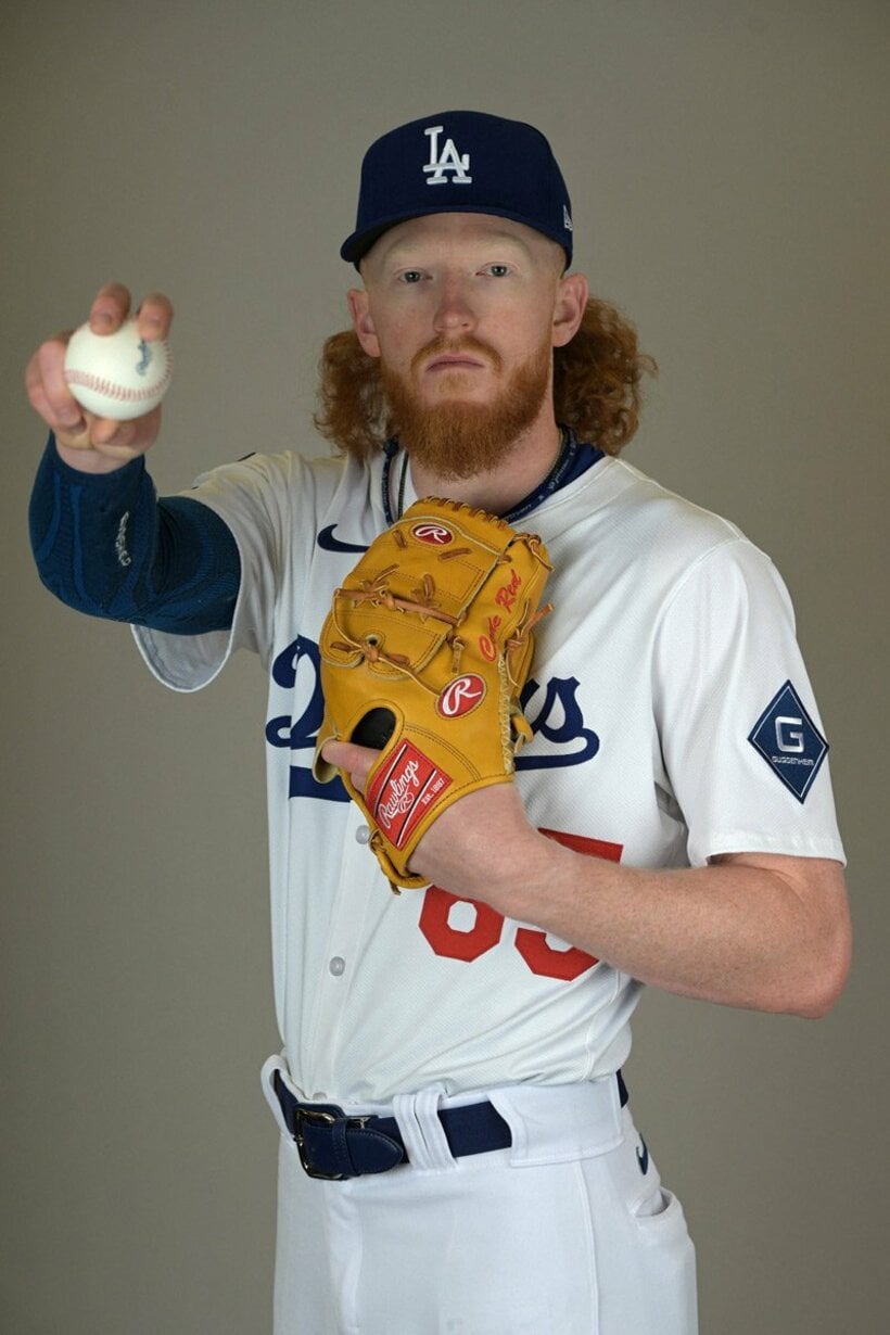 ドジャースのダスティン・メイ（ロイター＝USA　TODAY　Sports)