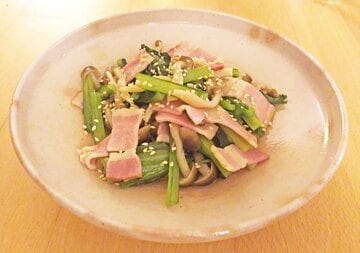  調味料がめんつゆだけとは思えない味わいです