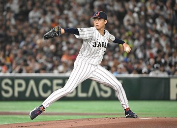 昨年11月の日韓戦で好投したオリックス・曽谷龍平