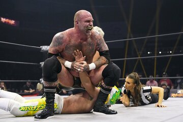 AEWで活躍した「ザ・ブッチャー」ことアンディ・ウィリアムズさん（2024年＝©All Elite Wrestling）