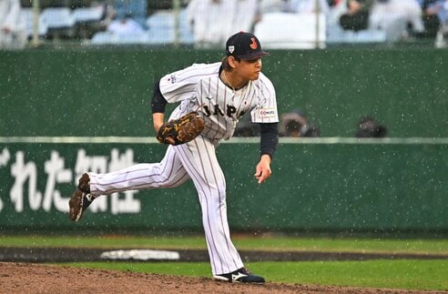 侍ジャパン】宮城大弥が雨ニモマケズ2回無失点 ピッチクロックへの