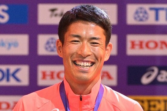 昨年の世界陸上の競歩で銅メダルを獲得した勝木隼人