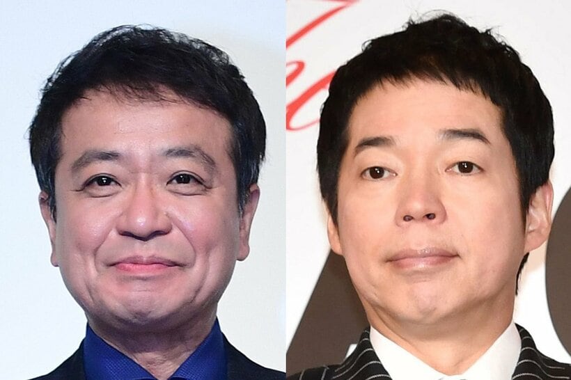 中山秀征(左)と今田耕司