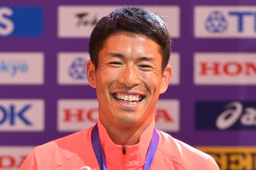 昨年の世界陸上の競歩で銅メダルを獲得した勝木隼人