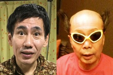 エスパー伊東さん(左)と南部虎弾さん