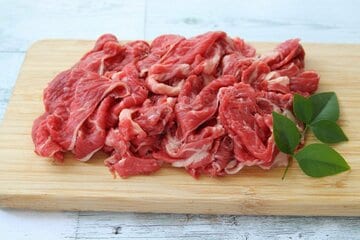 牛赤身肉には亜鉛が多く含まれている