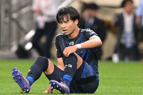 三笘 カード EPOCH 2022 サッカー日本代表 GEMカード 5枚限定 5 5 三笘