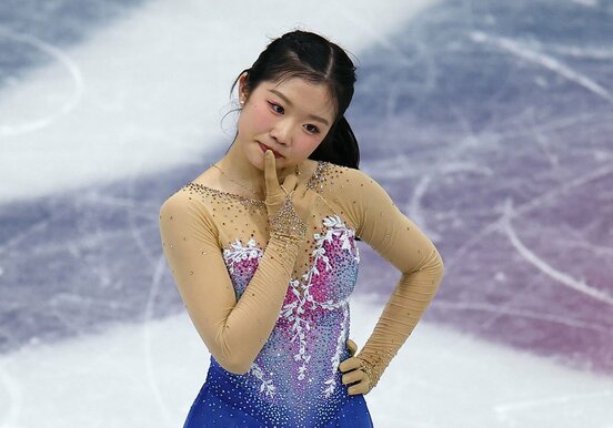 銅メダルながら、強烈なインパクトを残した中井亜美（ロイター）