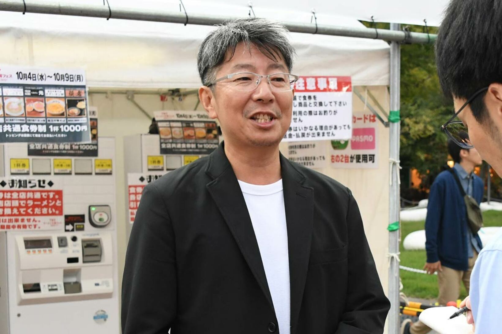 質問に答える山部与志夫氏