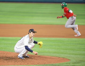 ４回、先制３ランを献上した佐々木朗希