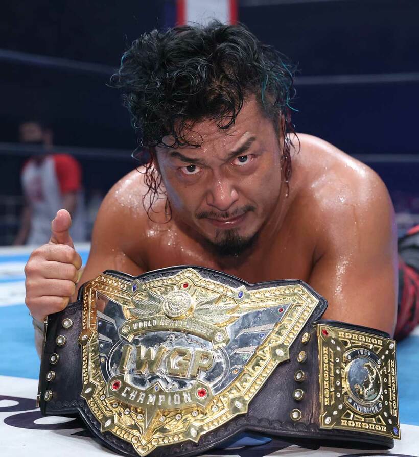  ＩＷＧＰ世界ヘビー級王者・鷹木信悟（東スポWeb）