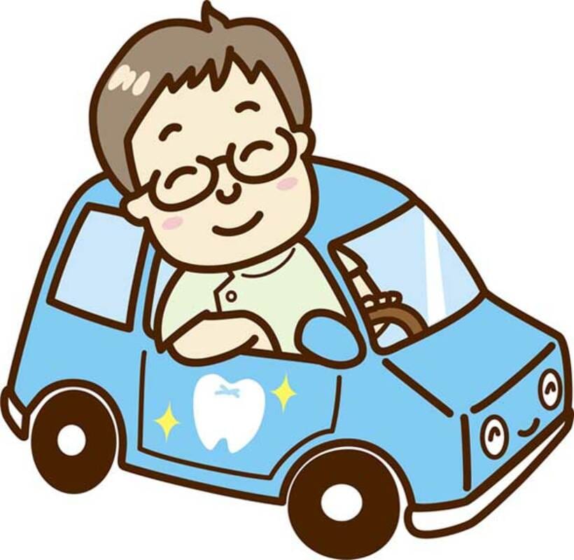  移動車のロゴ等で気付いてもらえることも