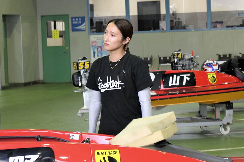 優出を決めた刑部亜里紗
