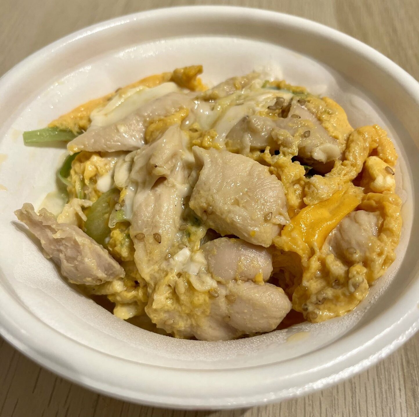 なか卯「塩だし親子丼」