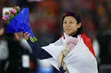 最後のレースを終えた高木美帆（ロイター）