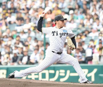 中日戦に先発した西勇輝