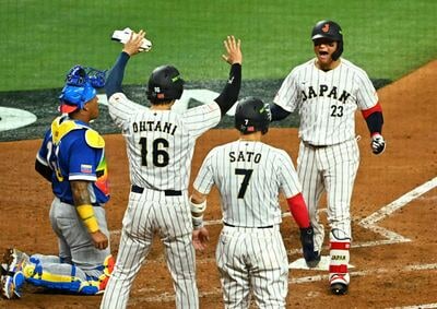 写真：【WBC】大谷翔平の申告敬遠から虎戦士大暴れ！ 佐藤輝明が