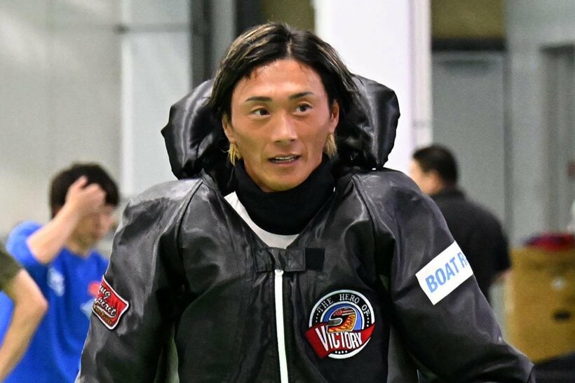 初日から納得の走りを見せ、充実の表情の峰竜太
