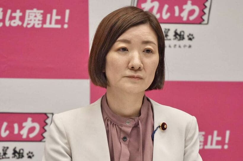 れいわ新選組の大石晃子共同代表