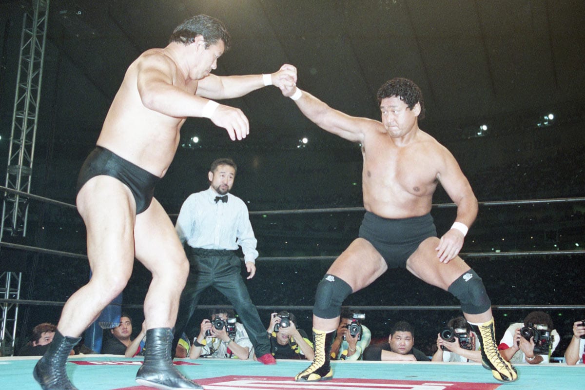96年4月29日天龍源一郎VS藤波辰爾〝両龍〟の壮絶一騎打ち 現役