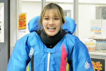 地元での初連勝に、笑顔が弾ける嶋田有里