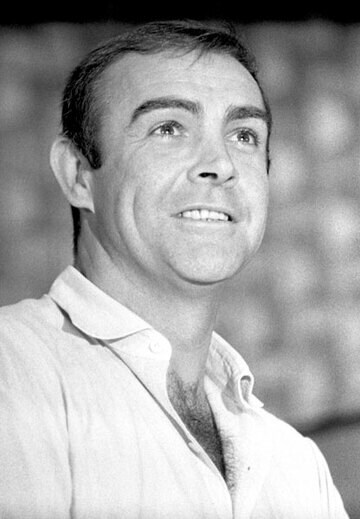  １９６６年７月に来日した時のショーン・コネリー