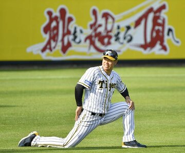  慣れない打順での出場が決まった阪神・佐藤輝