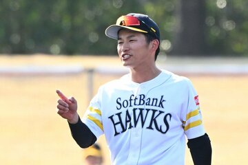 声を出してアピールする西尾歩真