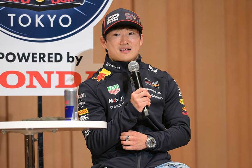 移籍の経緯を明かした角田裕毅