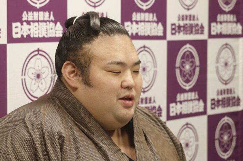  初の綱取りに気合が入る貴景勝