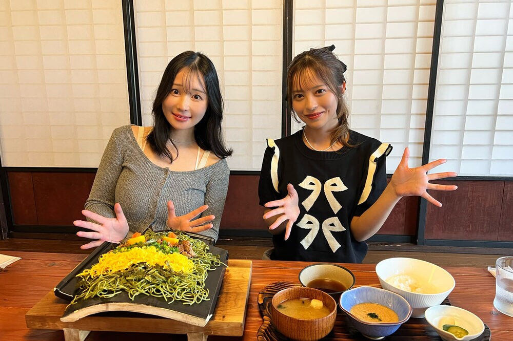 温泉へ行く前に名物・瓦そばで前哨戦！