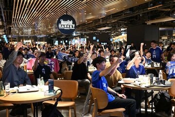 大雨の大阪はＰＶで盛り上がった