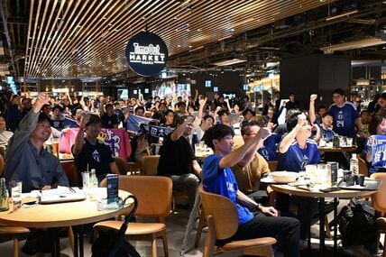 大雨の大阪はＰＶで盛り上がった