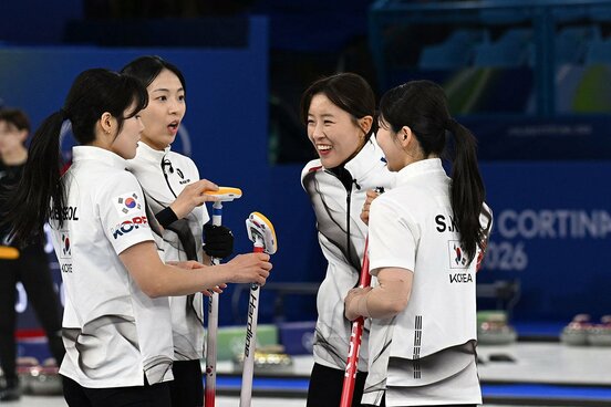 韓国はミラノ・コルティナ五輪5位。このチームが世界選手権に臨む予定だ(ロイター)