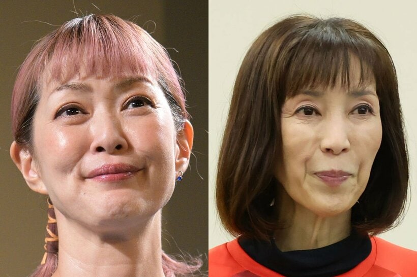 松嶋尚美㊧と大林素子