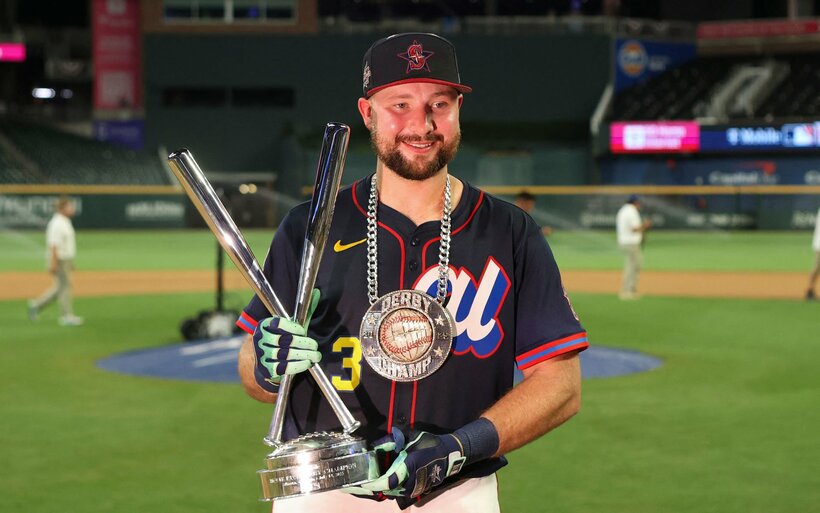 今年のホームランダービーを制したカル・ローリー（ロイター）