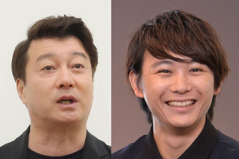 加藤浩次（左）と須賀健太