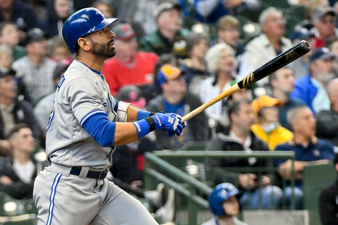 岡本が「お手本」にしてきた元ブルージェイズの強打者ホセ・バティスタ（ロイター）